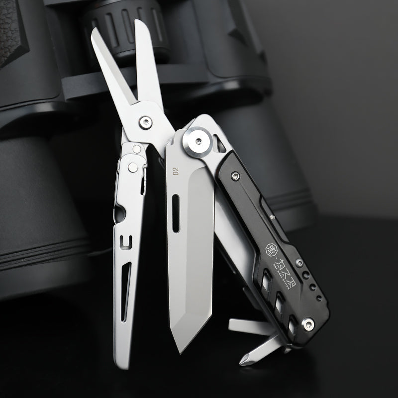 MT-07 Upgraded Multitool with D2 Steel Blade for EDC | XHANDLE