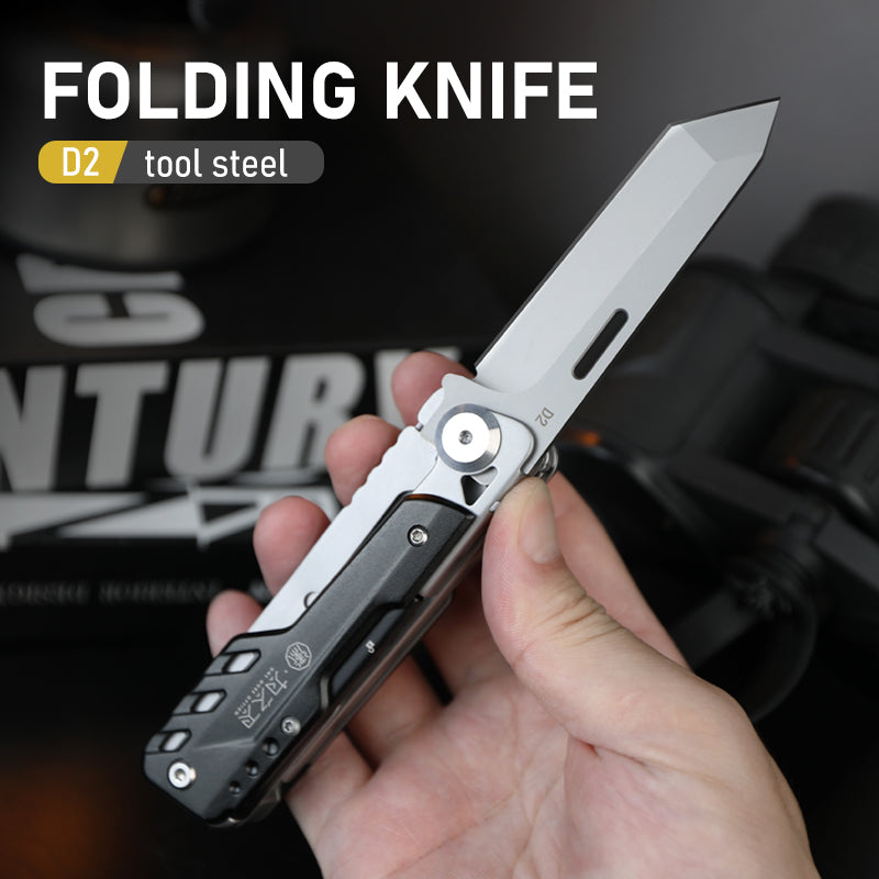 MT-07 Upgraded Multitool with D2 Steel Blade for EDC | XHANDLE