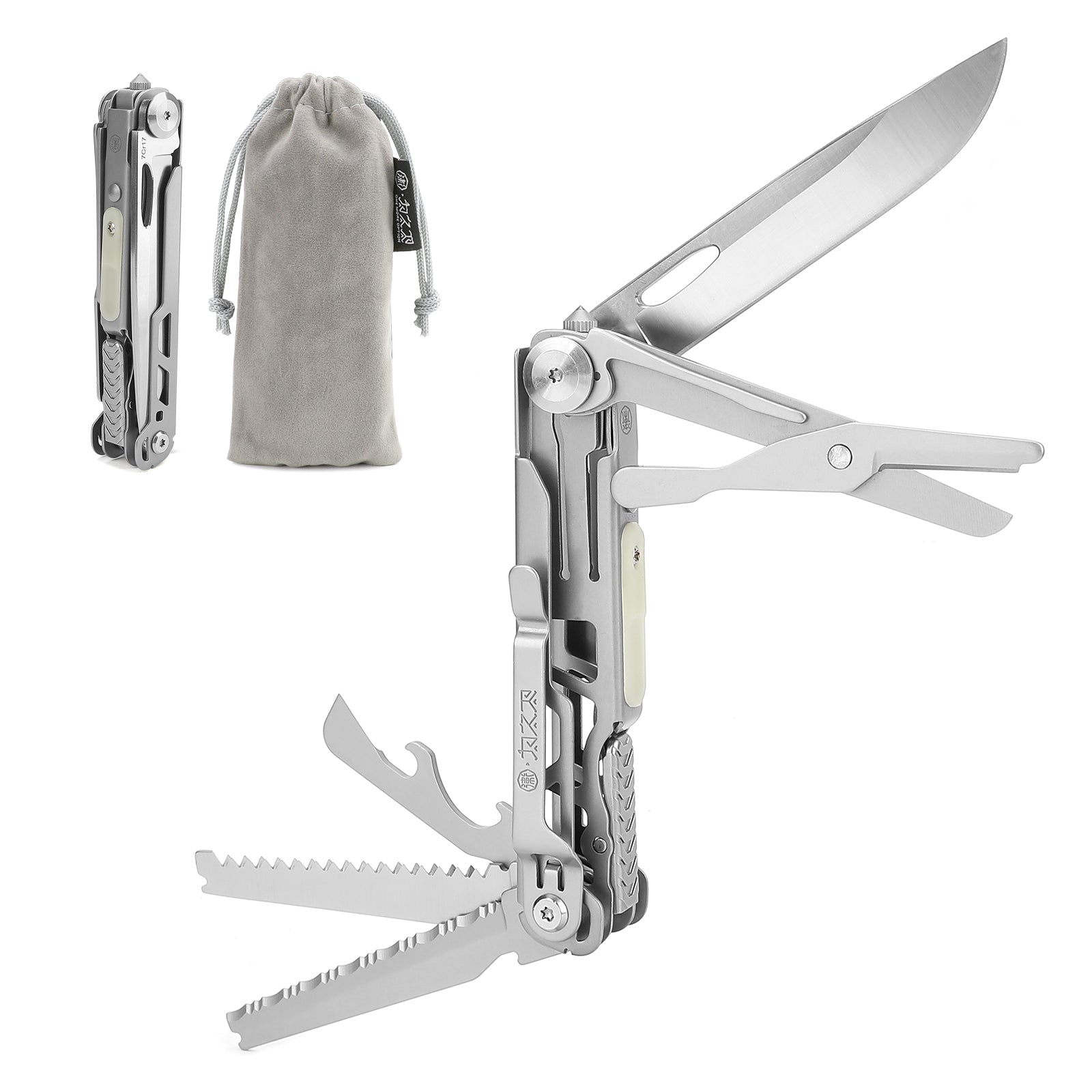 MT-17 Glow-in-the-Dark 10-in-1 Multitool Knife – XHandle