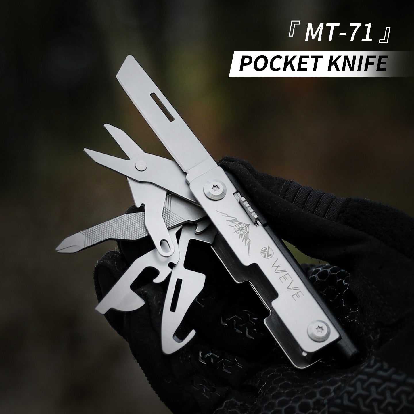 MT-71 (RexTour) 12-in-1 Compact Multitool – XHandle