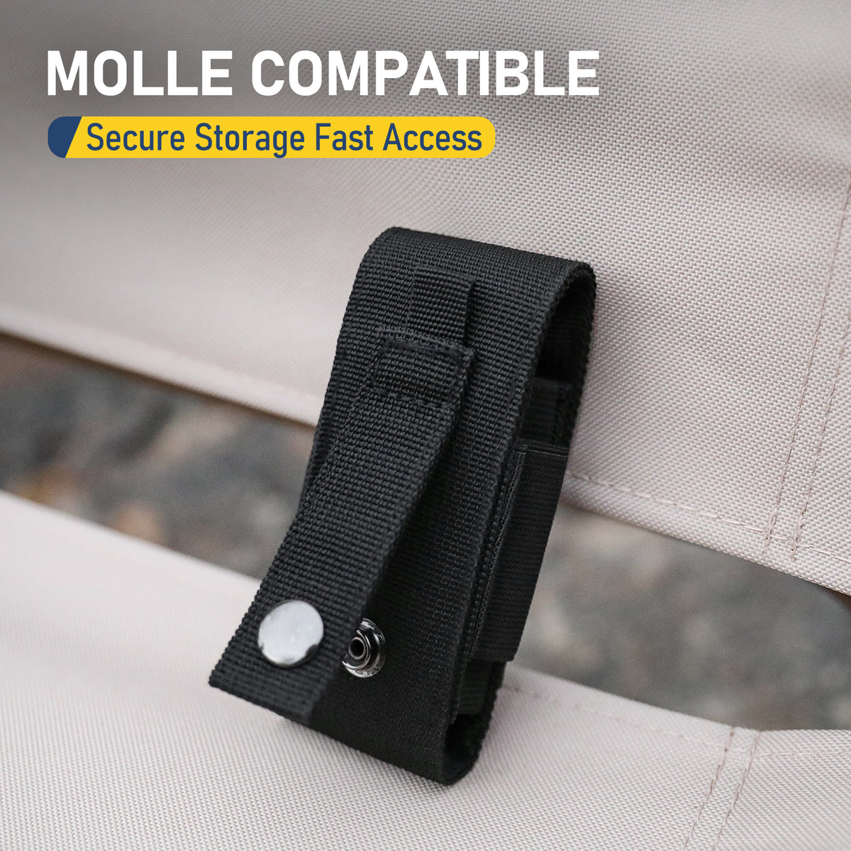 OP-01 MOLLE compatible multitool sheath secure storage fast access
